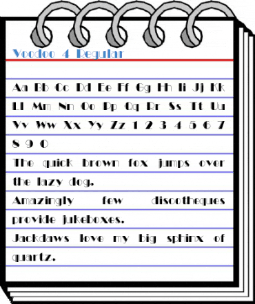 Voodoo 4 Font