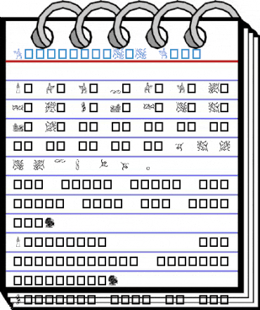 ChristmasMT4 Four Font