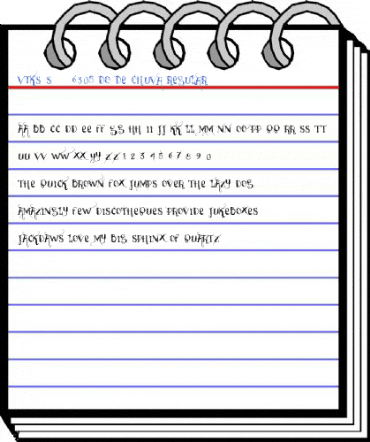 vtks sᢡdo de chuva Regular Font