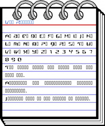 Vzx Regular Font