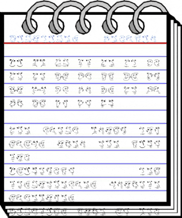 Wacofaces04 Regular Font