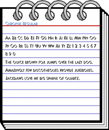 Chronik Regular Font