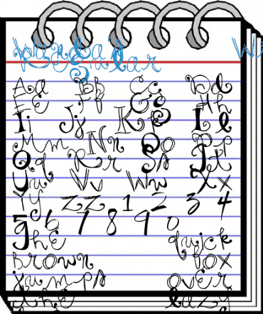 Wanda's Write Font