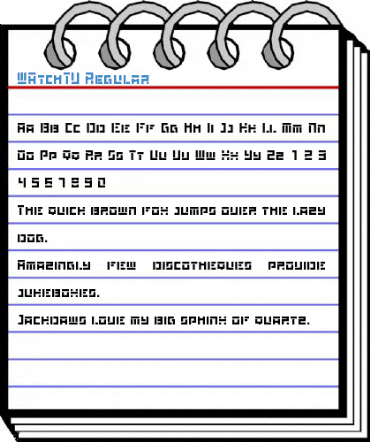 WAtchTV Regular Font