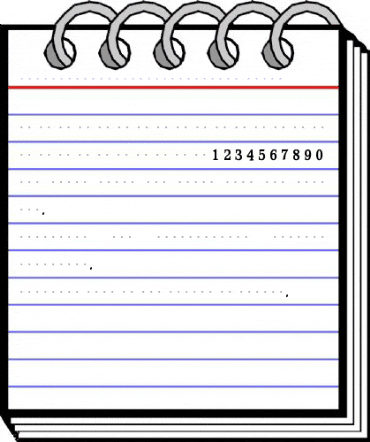 WaverlyExtraBoldCondensedTab Roman Font