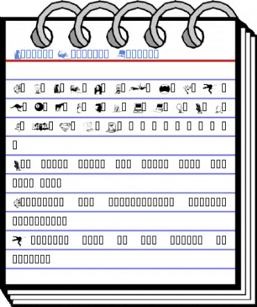 Chung's Dingbats Regular Font