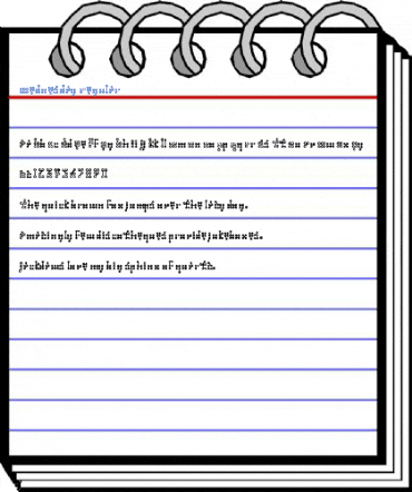 Wednesday Regular Font