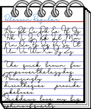 Blesson Regular Font