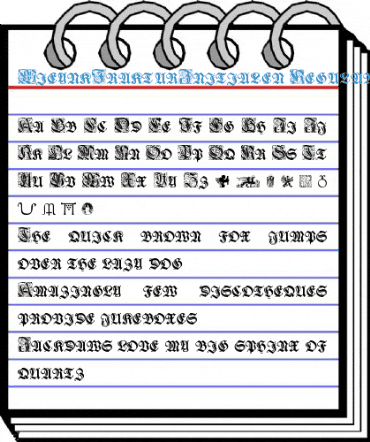WieynkFrakturInitialen Regular Font