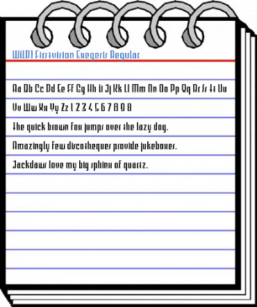 WILD1 Firstvision Exegesis Regular Font