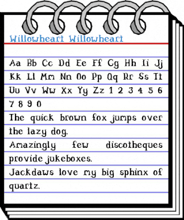 Willowheart Willowheart Font