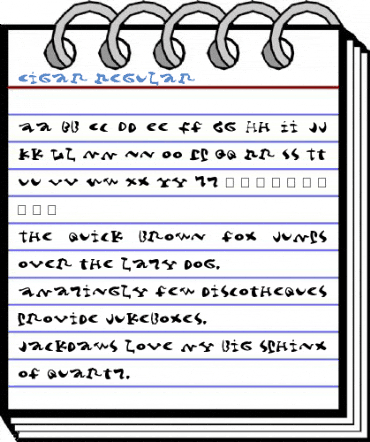 Cigar Regular Font