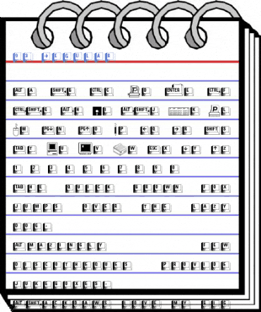 93 Regular Font