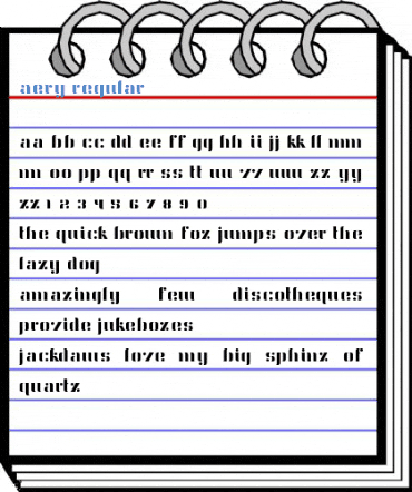 Aery Regular Font