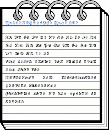 AeternaCapsSSi Regular Font