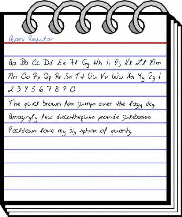 Ajani Regular Font
