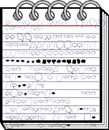 Alin Speech Bubbles 2 Regular Font