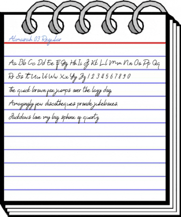 Almairah 03 Regular Font