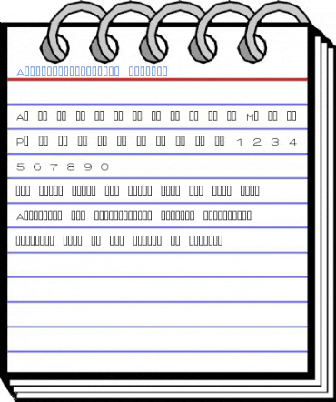 AndroidClock-Large Regular Font