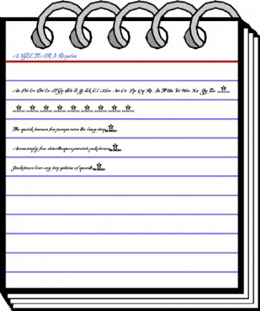 ANGELTEARS Regular Font