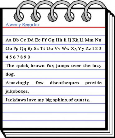 Awery Regular Font