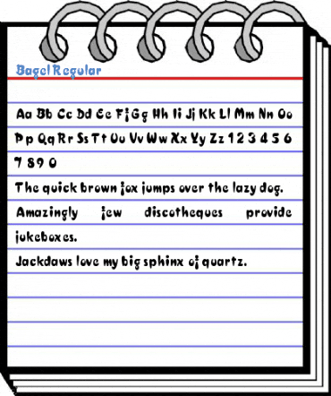 Bagel Regular Font