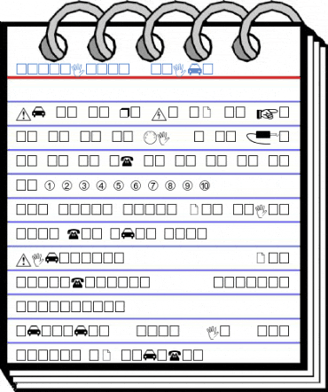 BF_Symbols Normal Font