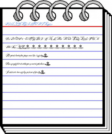 BILLY ARGEL FONT Regular Font
