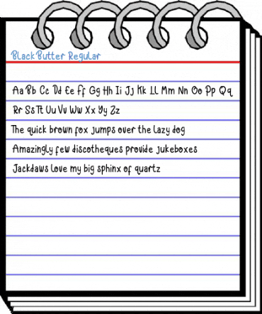 Black Butter Regular Font