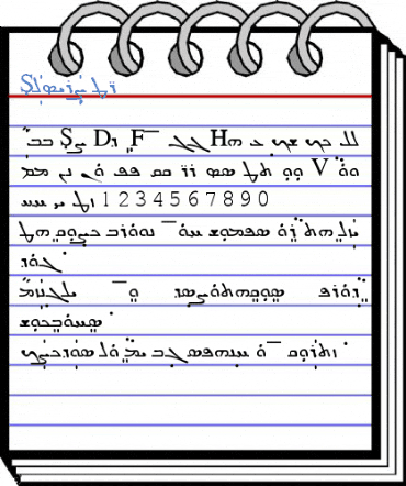 CalSyriac TR Font