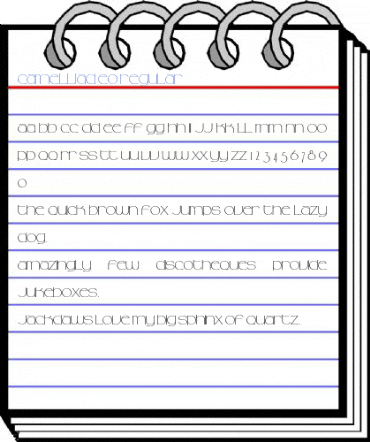 CamelliaD Eo Regular Font