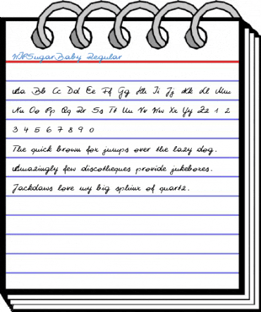 WIPSugarBaby Regular Font