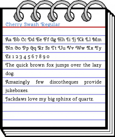 Cherry Swash Regular Font
