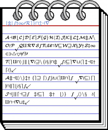 cmbsy10 Regular Font
