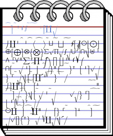 cmex8 Regular Font