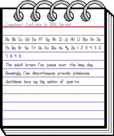 Compliant Confuse 1o BRK Normal Font