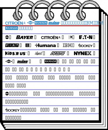 CORPart!"II Sample Regular Font