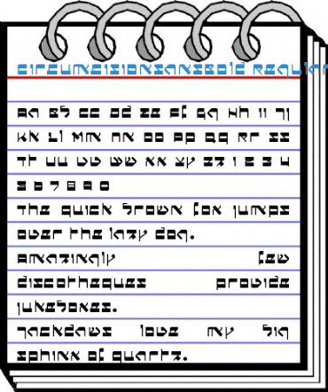 CircumcisionSansBold Regular Font