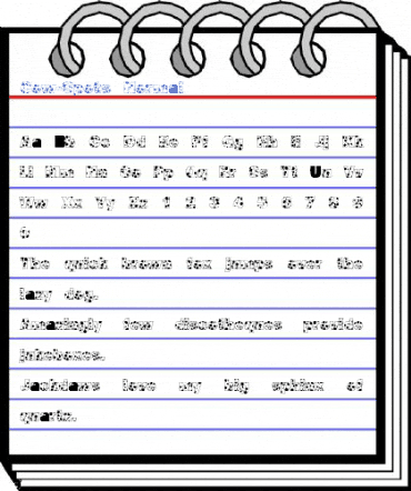 Cow-Spots Normal Font
