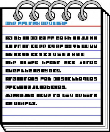 Dhe Cruncy Regular Font