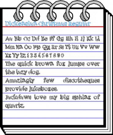 Dickensian Christmas Regular Font