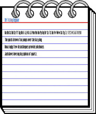 DN Titling Regular Font