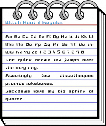 Witch Hunt 1 Regular Font