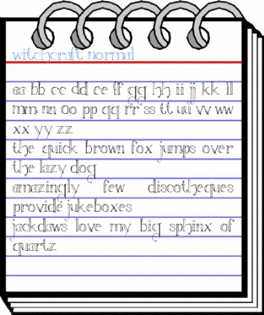 Witchcraft Normal Font