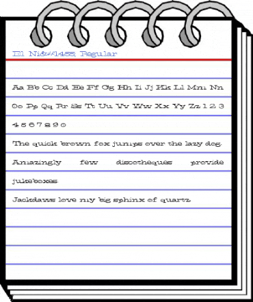 El Ni֯ Regular Font