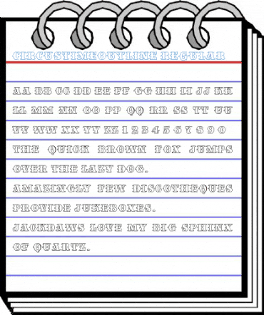 CircustimeOutline Font