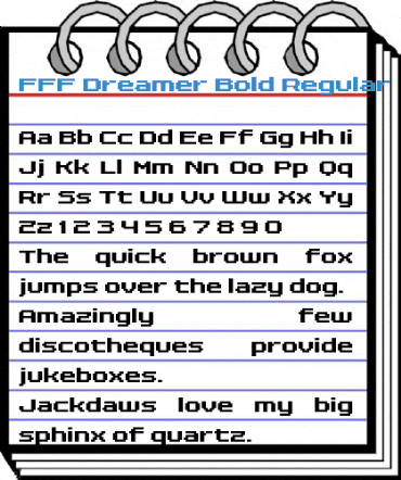 FFF Dreamer Bold Regular Font