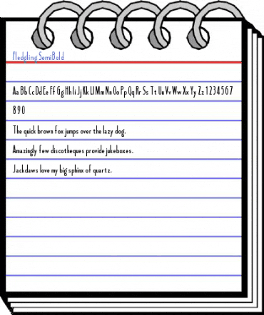 Fledgling SemiBold Font
