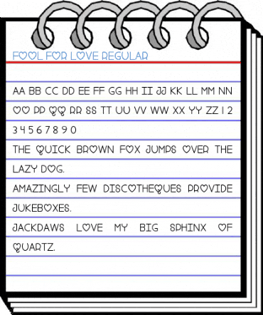 Fool For Love Regular Font