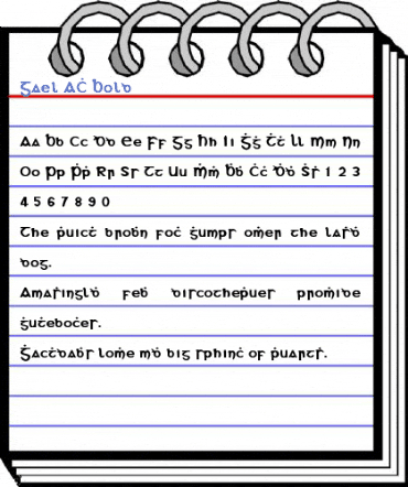 Gael AX Bold Font
